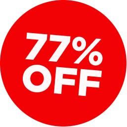 77% OFF 77% OFF